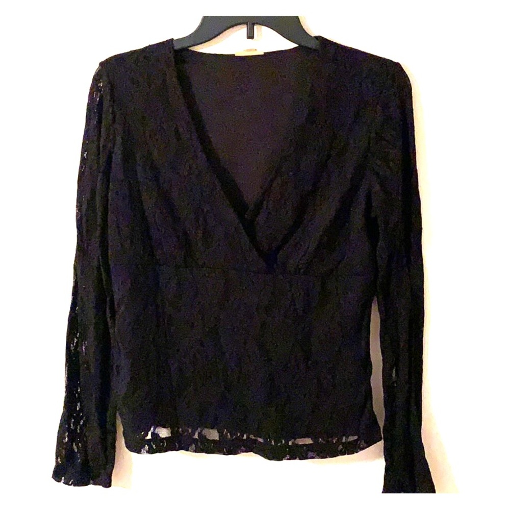 Caslon Lace Crop Top